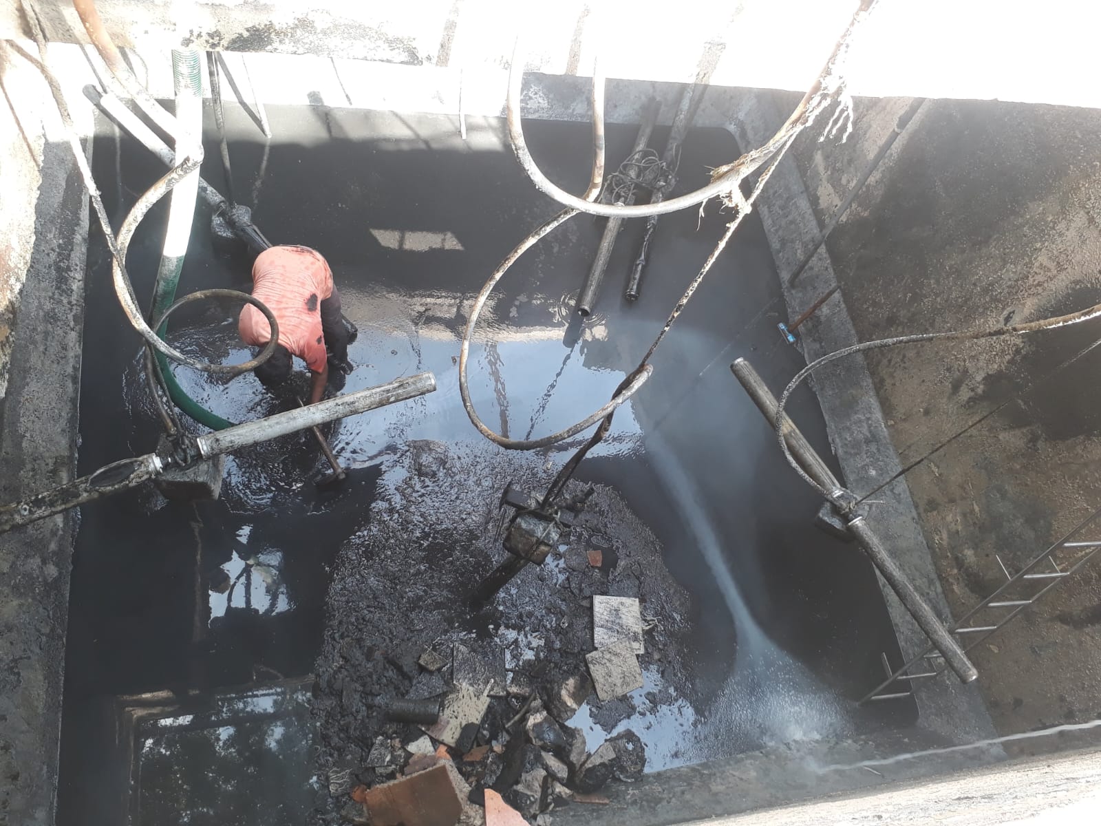 Hotel Kitchen Drain Jetting